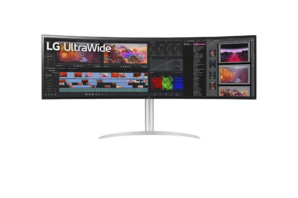 49WQ95C-W, LG 49 (124.46cm) 32:9 UltraWide™ Dual QHD Nano IPS™ Curved Monitor