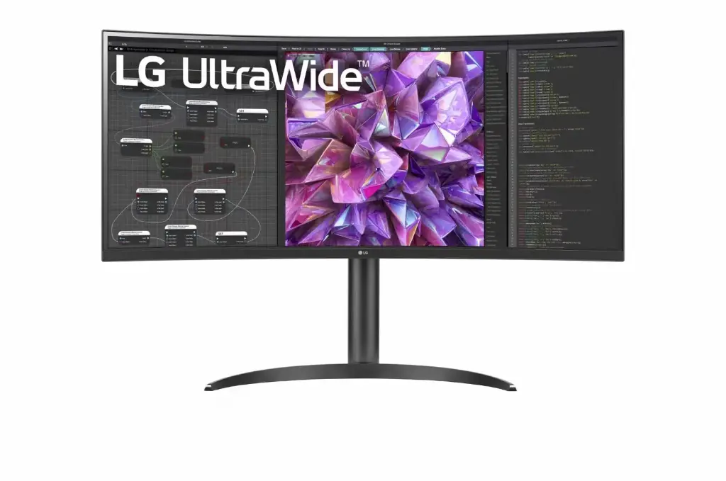 34WQ75-B, LG 86.36cm 21:9 Curved UltraWide™ QHD (3440 x 1440) Monitor