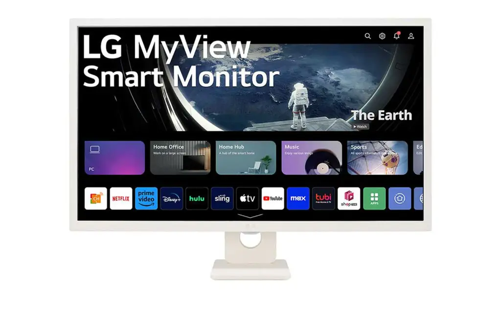 32SR50F-W, LG MyView 32 (81.28 cm) Full HD IPS Smart Monitor