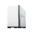 Synology DiskStation DS223J 2-Bay Network Attached Storage Enclosure Drive - White