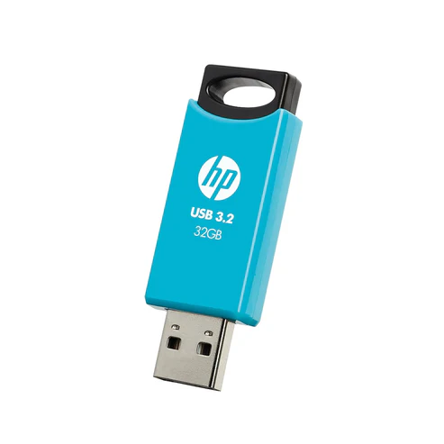 HP 712W 32GB USB 3.2 Flash Drive-Blue