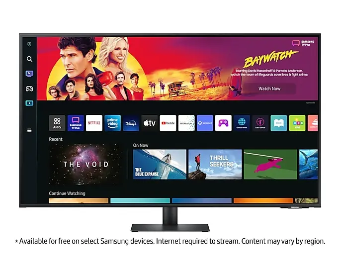 43" UHD Monitor with Smart TV Experience