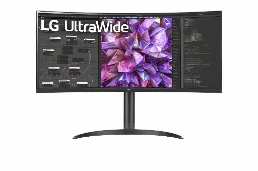 34WQ75-B, LG 86.36cm 21:9 Curved UltraWide™ QHD (3440 x 1440) Monitor