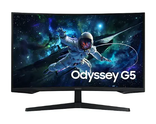 32" Odyssey G5 G55C QHD 165Hz Curved Gaming Monitor